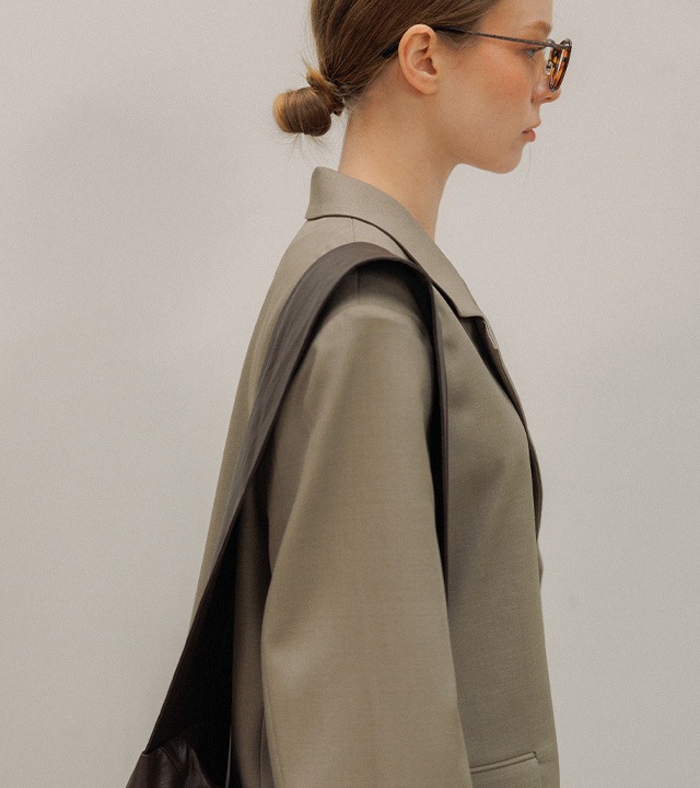 🌈[RR]ロニアンベーシックツーボタンジャケット_ブラック