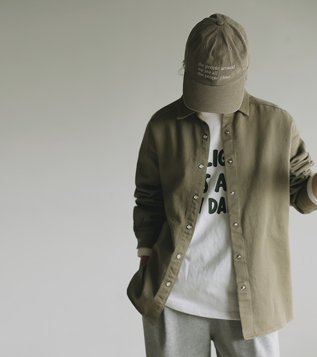 🌈[RR]ビギントートートウォッシュドコットンシャツ