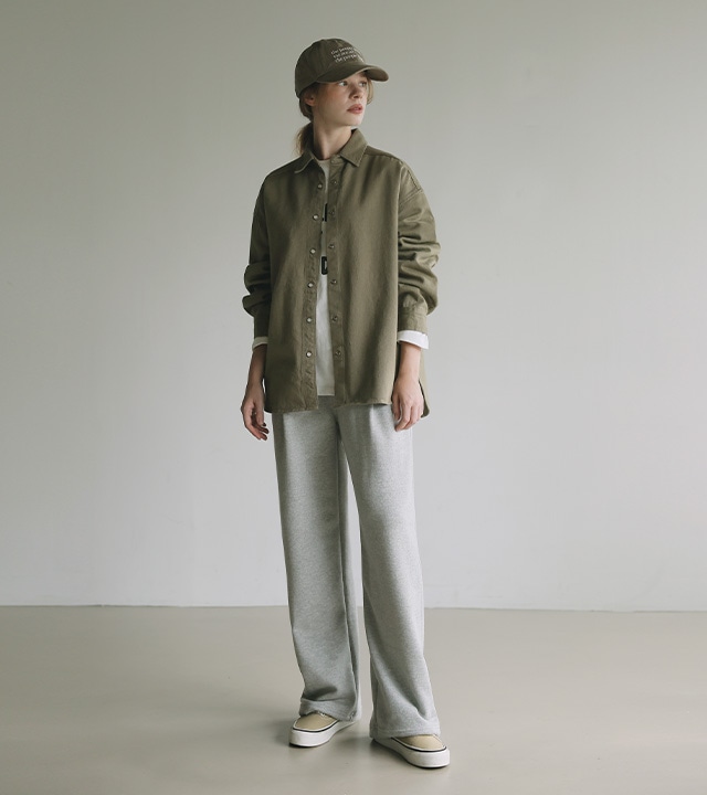 🌈[RR]ビギントートートウォッシュドコットンシャツ