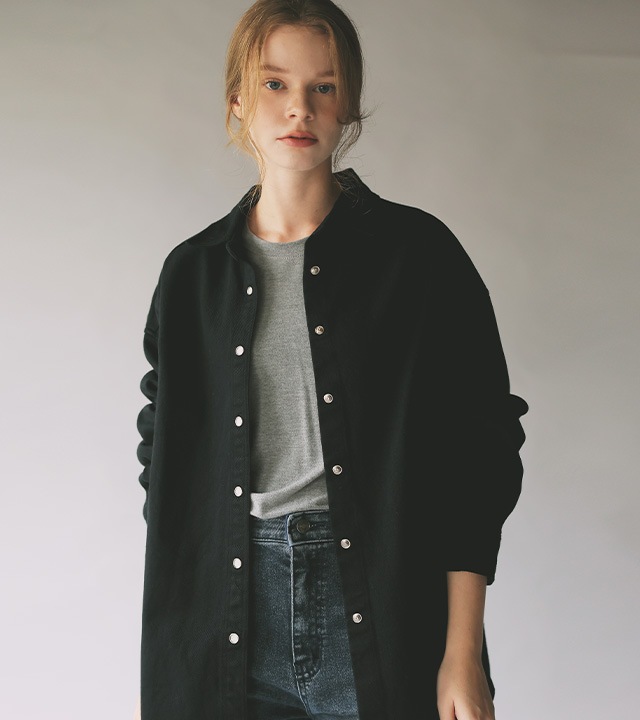 🌈[RR]ビギントートートウォッシュドコットンシャツ