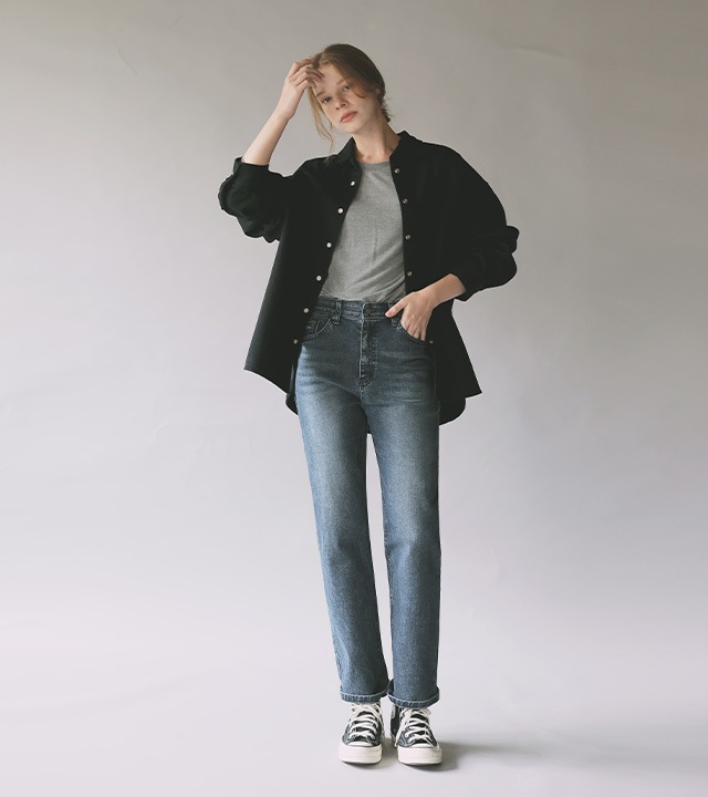 🌈[RR]ビギントートートウォッシュドコットンシャツ