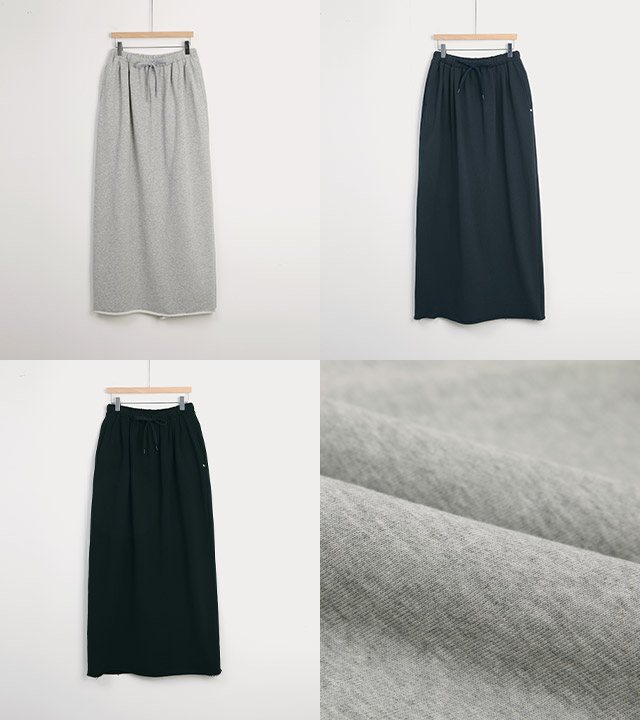 [RR] アンド SWEAT ロングスカート