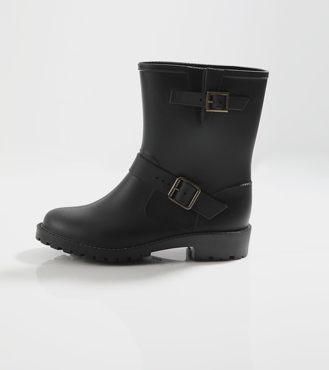 ソイミドルバックルレインブーツ