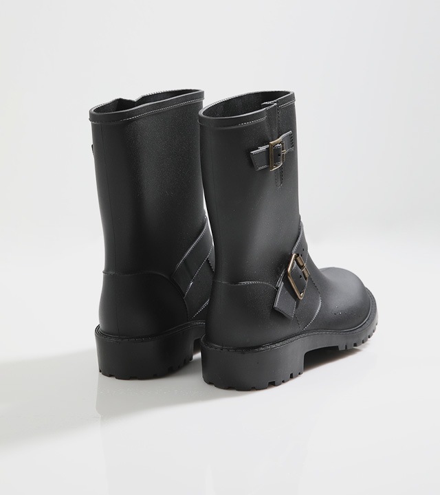 ソイミドルバックルレインブーツ