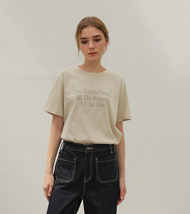 [RR]ネロタイポハーフTシャツ