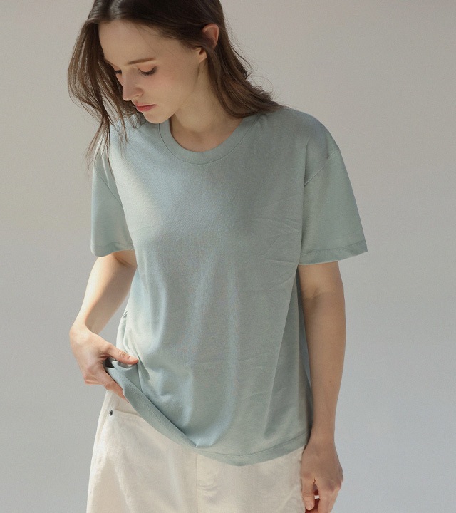 [RR]アンズベーシック半袖トップス