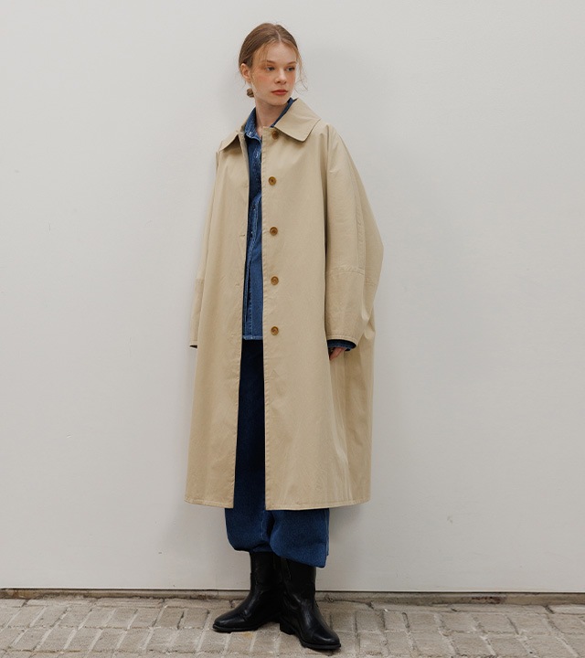 🌈[RR]安里カットラインバーバリーコート