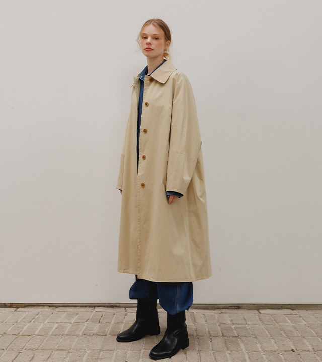 🌈[RR]安里カットラインバーバリーコート