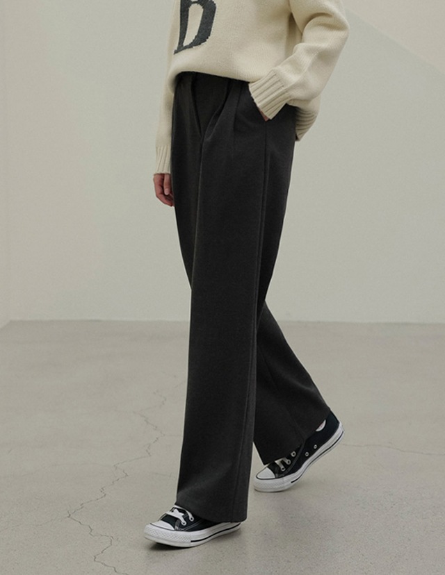 [RR]メイジセミワイドパンツ_charcoal