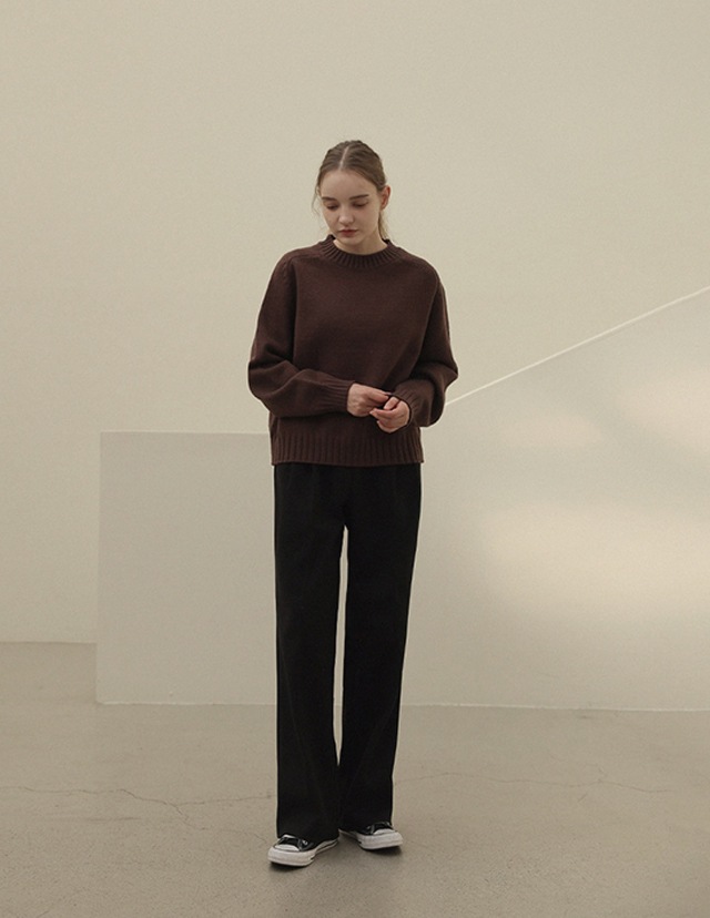 [RR]メイジセミワイドパンツ_charcoal