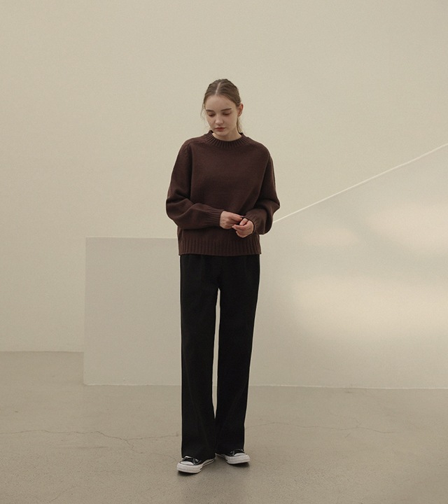 [RR]メイジセミワイドパンツ_black