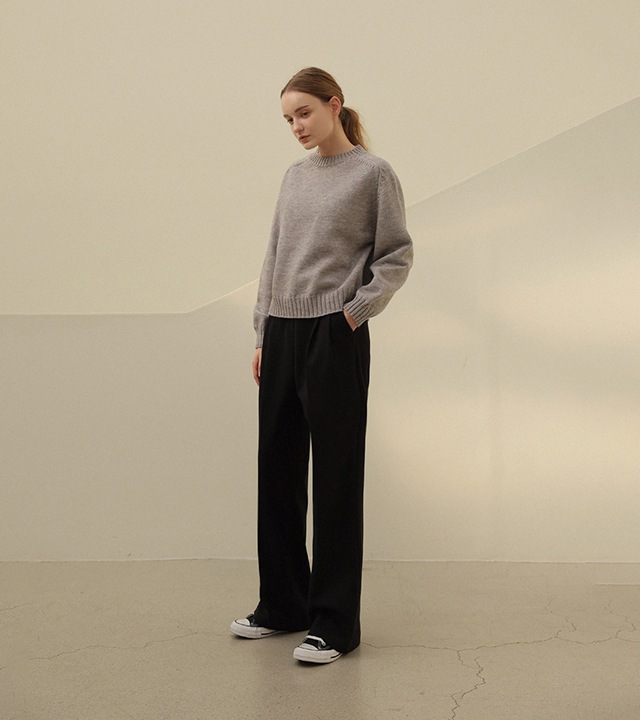 [RR]メイジセミワイドパンツ_black