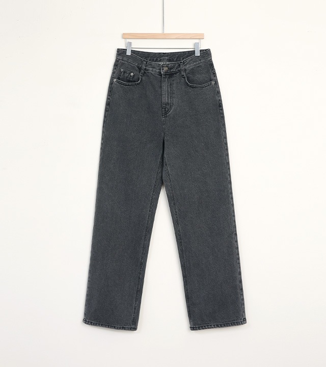 [RR]544グレーセミワイドパンツ