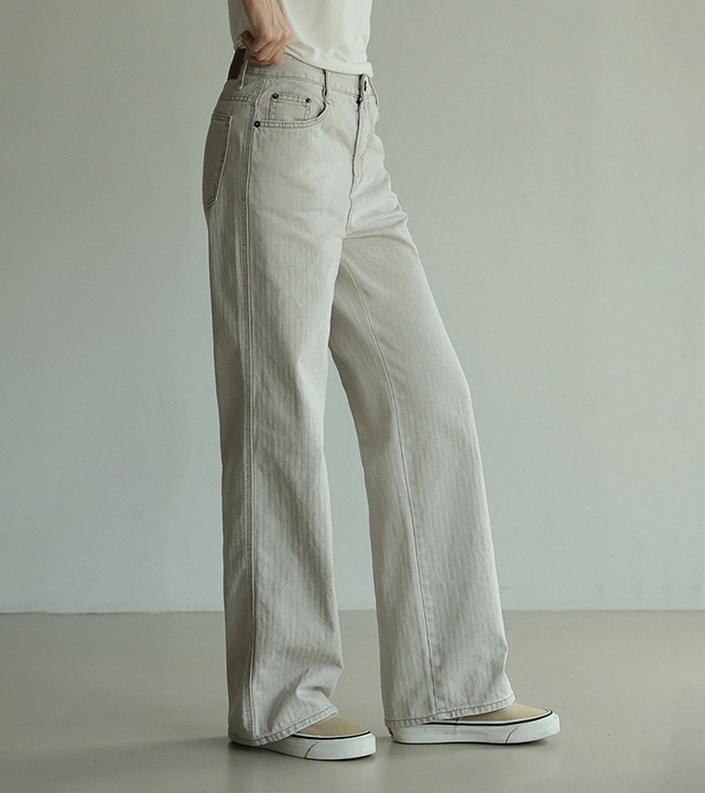 [RR]545ヘリンボーンピグメントパンツ