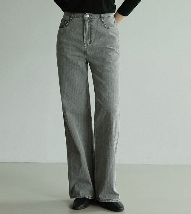 [RR]545ヘリンボーンピグメントパンツ