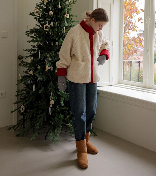 サーフパッチリバーシブルダブルジャンパー