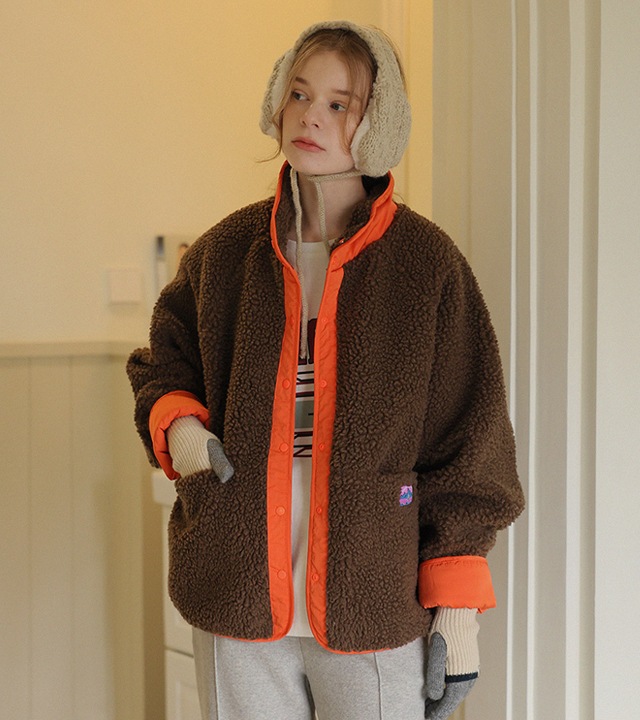 サーフパッチリバーシブルダブルジャンパー