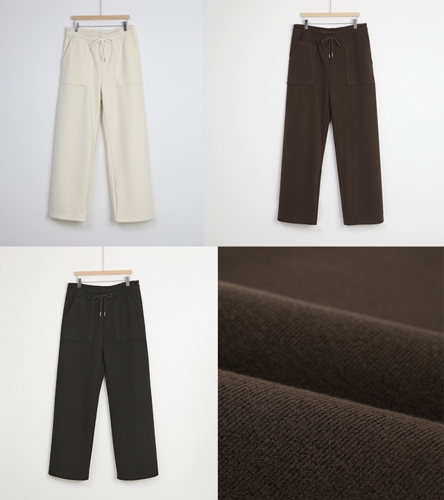 [RR]ローニングソフト裏起毛イージーパンツ