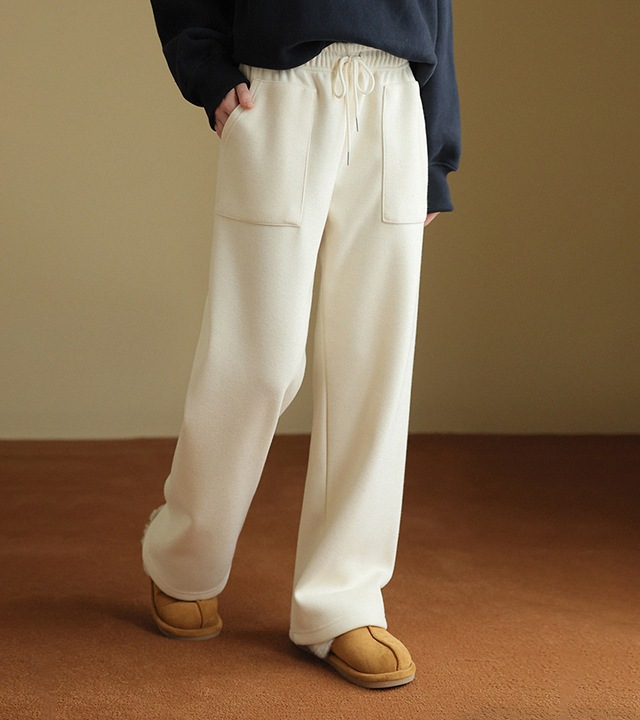 [RR]ローニングソフト裏起毛イージーパンツ