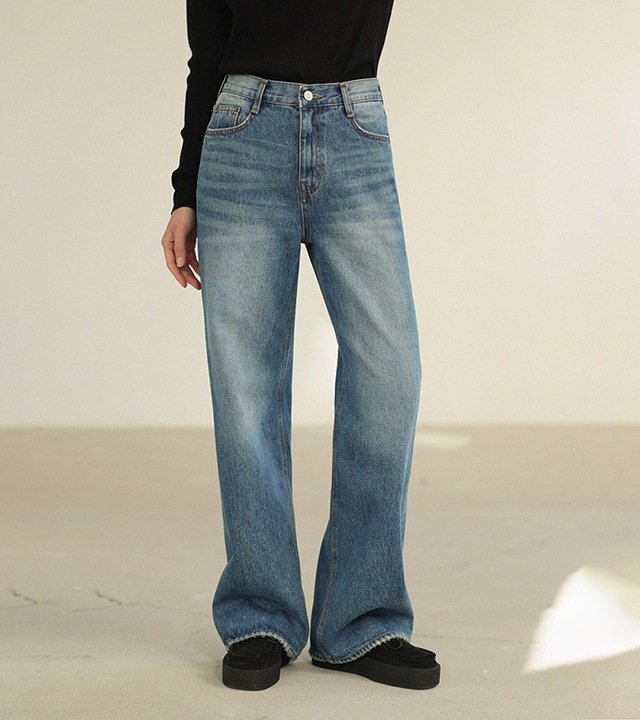 [RR]581クラシックセミワイドパンツ