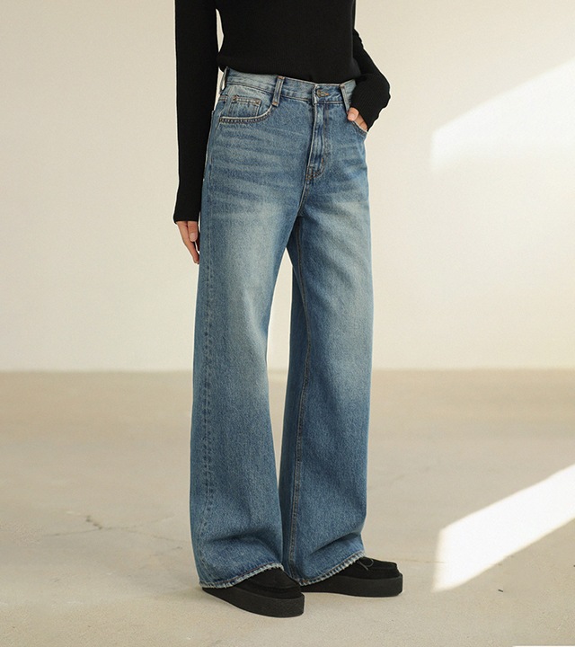 [RR]581クラシックセミワイドパンツ