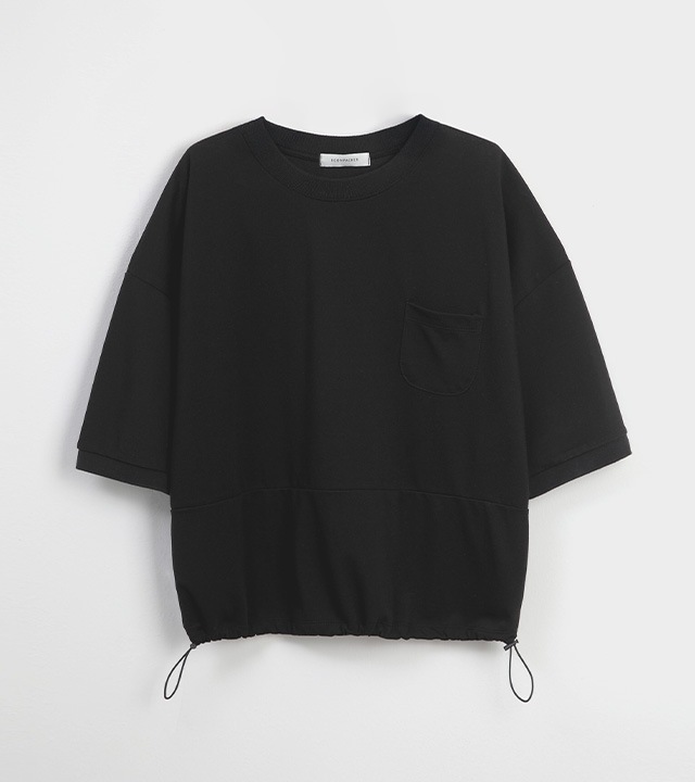 [RR]冷却PKストリング半袖トップス