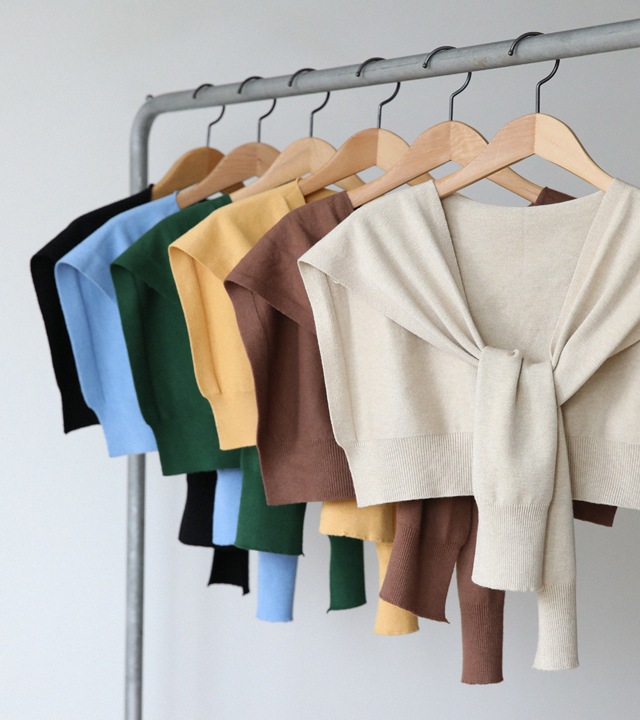 ポポベーシックニットショールマフラー