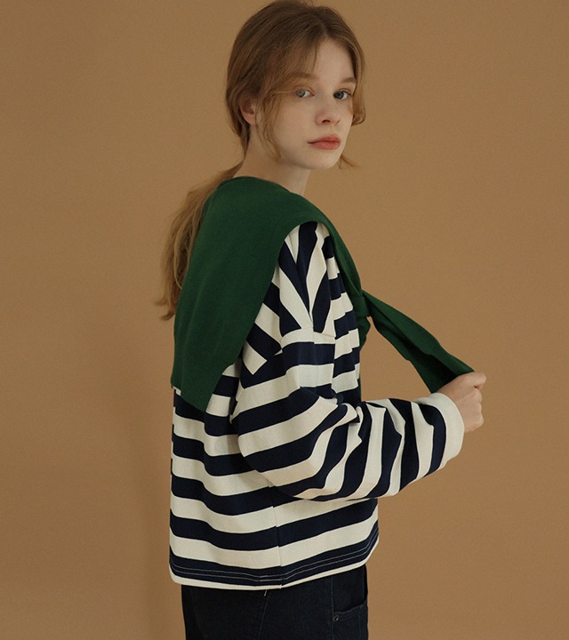 ポポベーシックニットショールマフラー