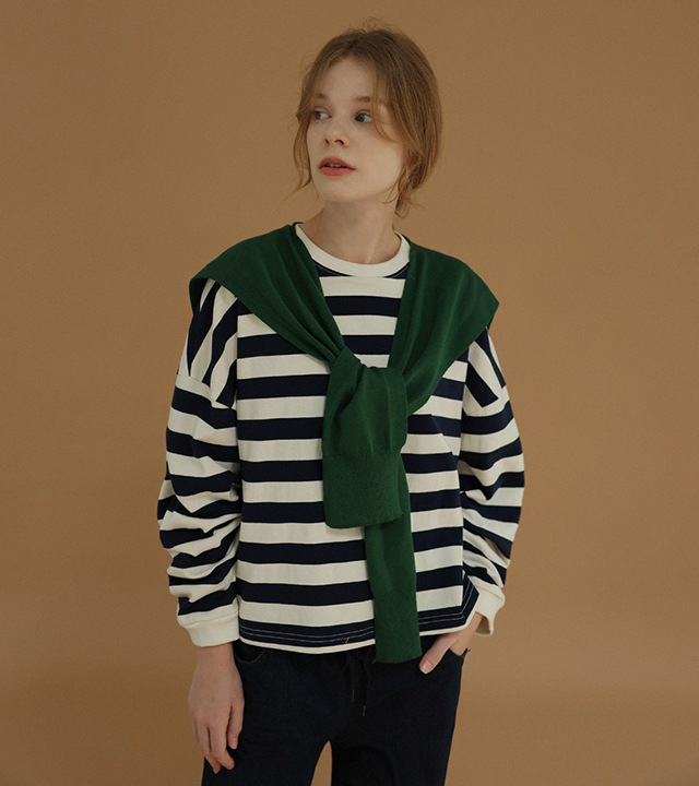 ポポベーシックニットショールマフラー