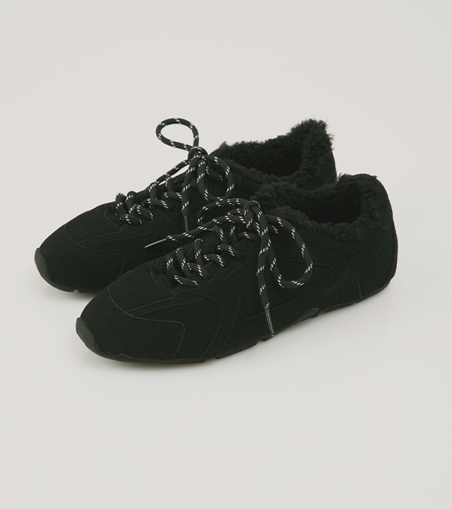 シルエット裏起毛スニーカー