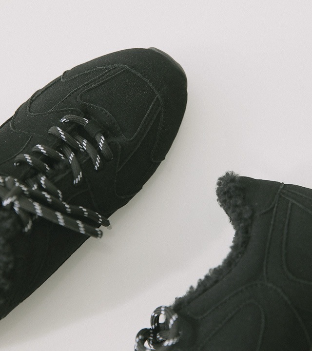 シルエット裏起毛スニーカー