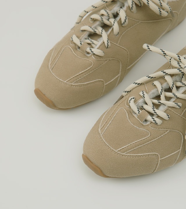 シルエット裏起毛スニーカー