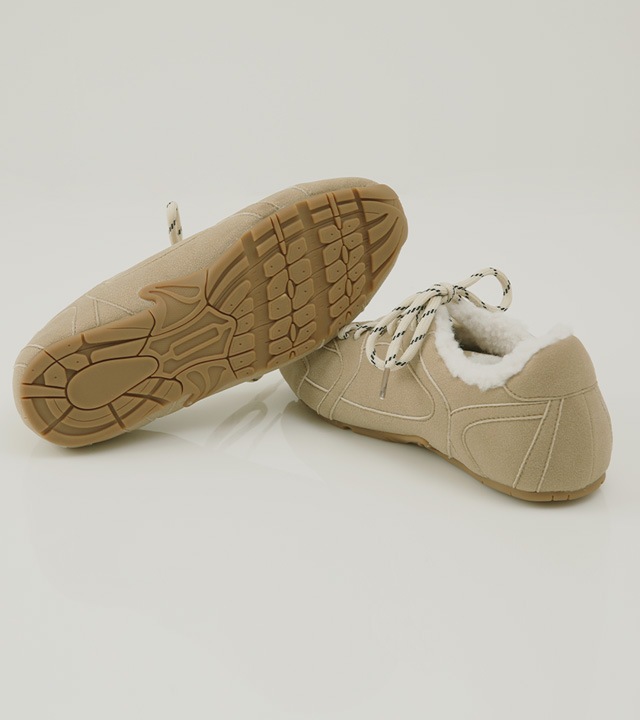 シルエット裏起毛スニーカー