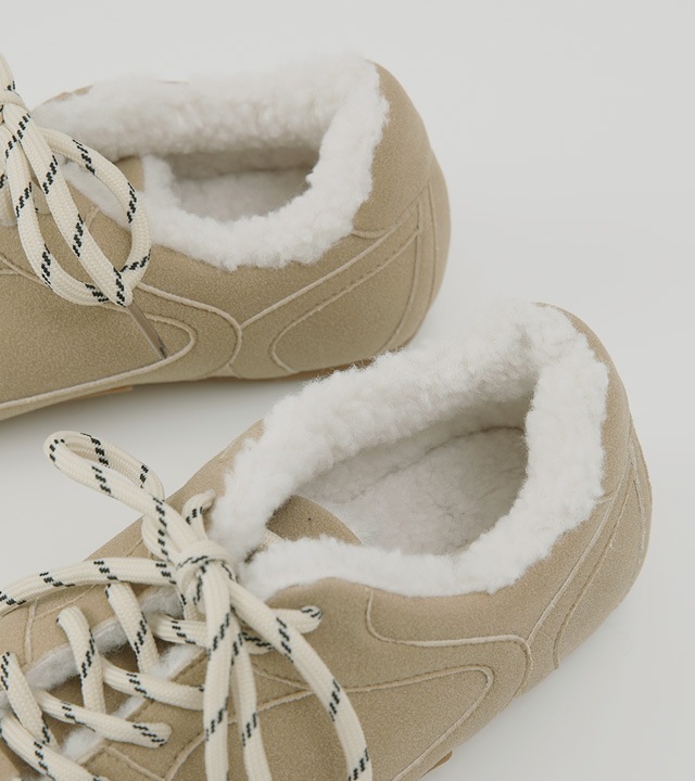 シルエット裏起毛スニーカー