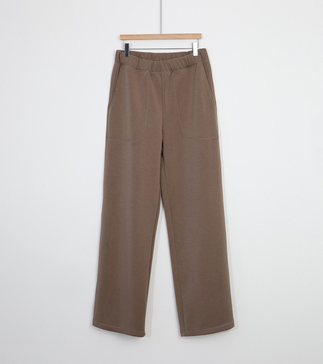 [RR】エアクッションカバーステッチイージーパンツ