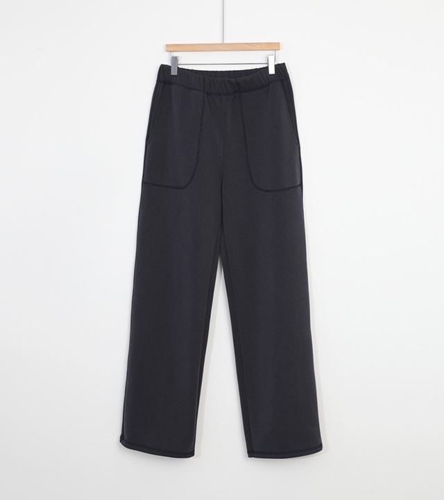 [RR】エアクッションカバーステッチイージーパンツ