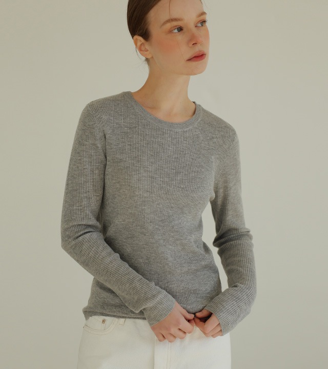 [RR]ドナスゴルジラウンドニットトップス