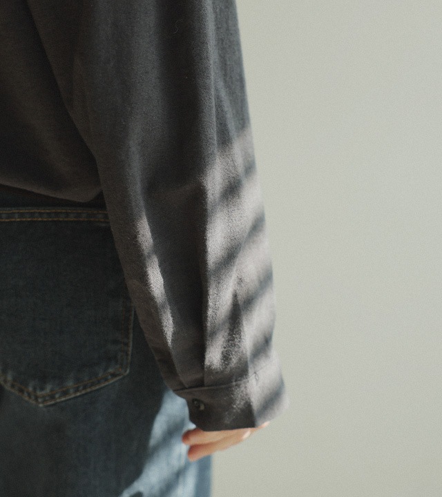 [RR]クリー起毛ストリングブラウス