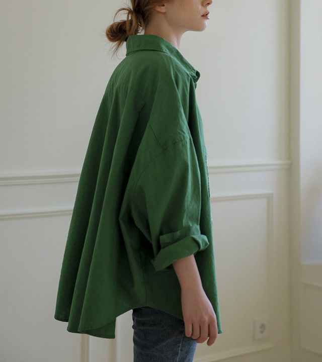 🌈[RR]マーレンルーズフィットリネンシャツ