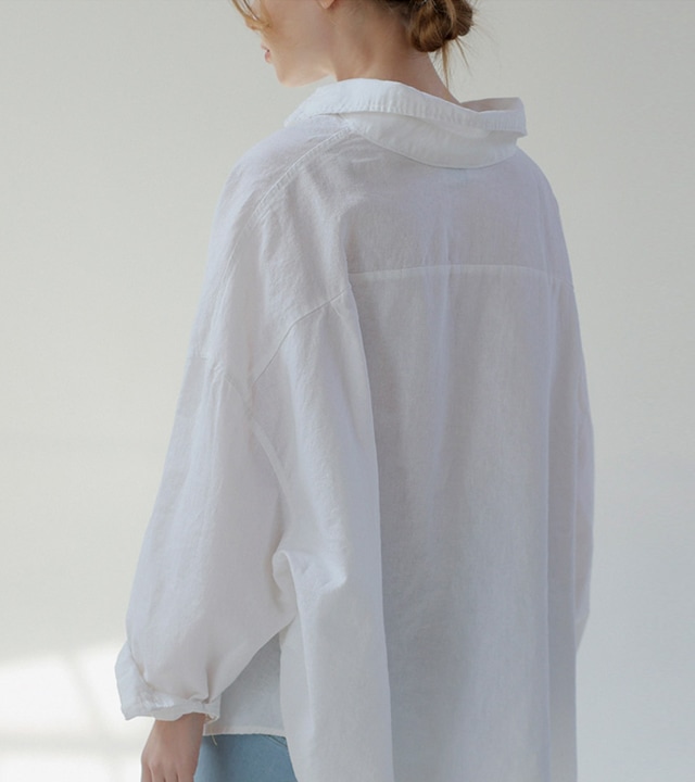 🌈[RR]マーレンルーズフィットリネンシャツ