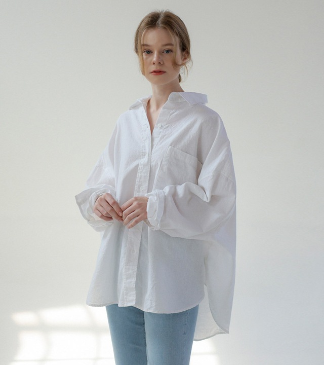 🌈[RR]マーレンルーズフィットリネンシャツ