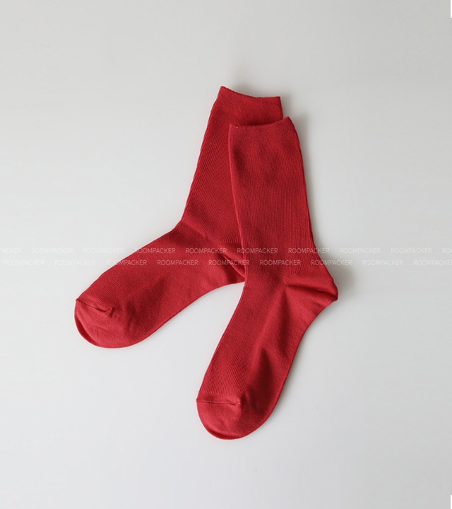 スピンベーシックカラーソックス