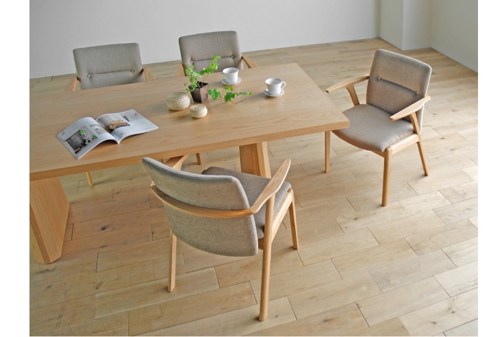 ダイニングチェア MORITA INTERIOR JENT(ジェント) アームSチェア