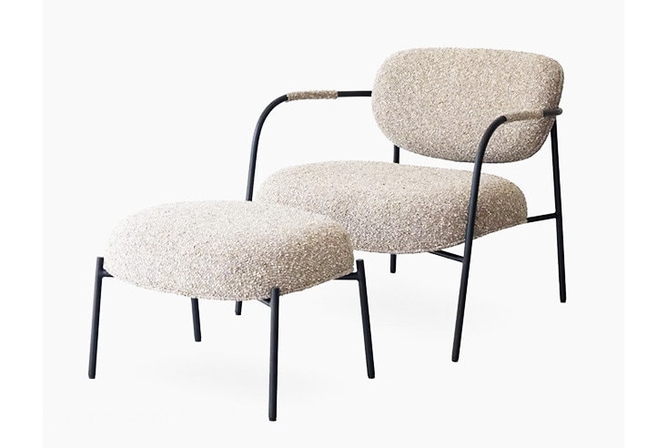 ラウンジチェア moda en casa モーダエンカーサ PUNTO lounge chair プント ラウンジ チェア