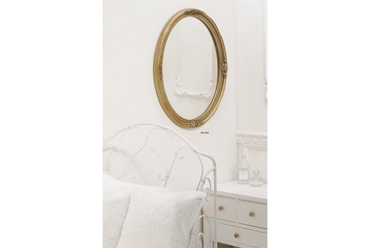 ミラー ARTE JAPAN アルテジャパン Bel Lusso mirror ベルルッソミラー AM-468(ゴールド)