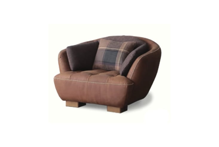 NOR バックスチェア（ASH-BR/IC-LGY） アトムチェア [ASH-LBR/IC-LGY