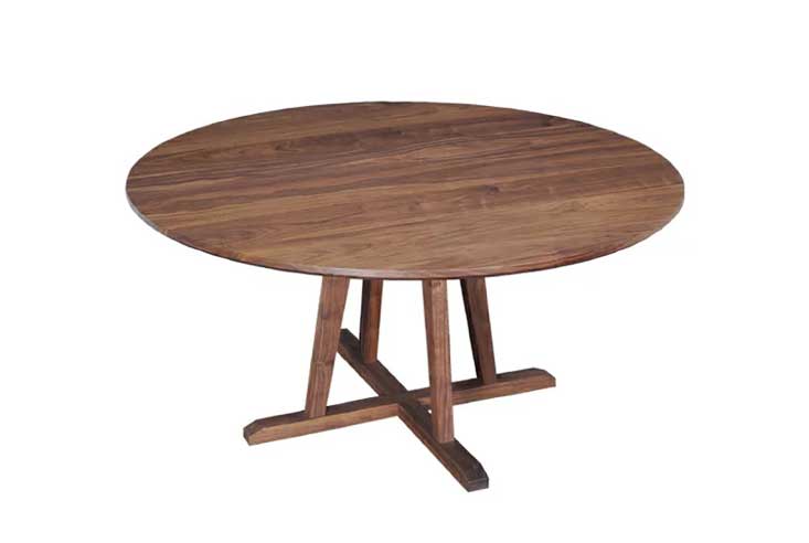 ダイニングテーブル REAL Style(リアルスタイル) LUNA(ルナ) ダイニングテーブル ウォールナット 