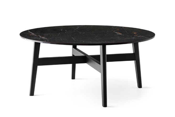 リビングテーブル　Calligaris(カリガリス)　Abrey(アブレイ)　(CS5137-B)　Φ90