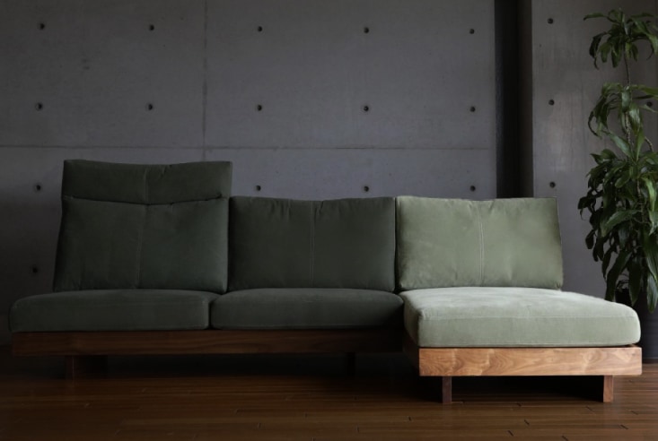 ソファ ユーカス EUCAS リアムレスカウチ 80