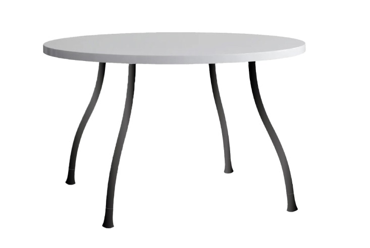 ダイニングテーブル ligne roset(リーン・ロゼ) Pascal Mourgue Dining Table(パスカル ムールグ ダイニングテーブル)  スチールレッグ